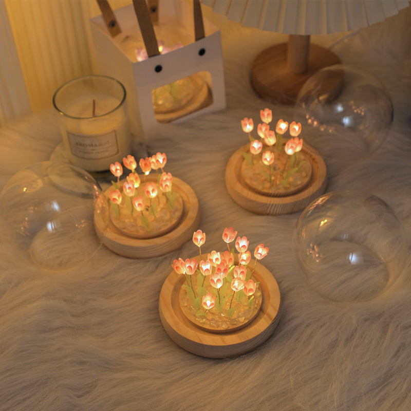 🌷 Tulpen Mooie Nachtlamp LED Beste Cadeau voor Baby en Meisje