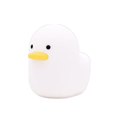 Huggwaii Squishy Silicone Eend LED Nachtlamp - Perfect Cadeau voor Kinderen en Meisjes
