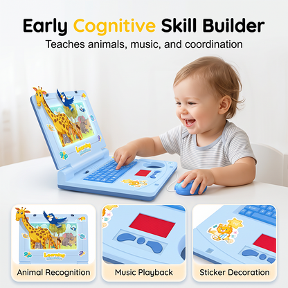 🧸 56% KORTING ✨ Interactieve Kinderlaptop – Leerzaam & Leuk💻