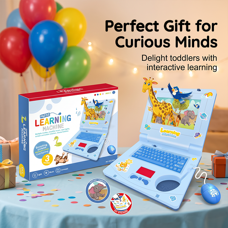 🧸 56% KORTING ✨ Interactieve Kinderlaptop – Leerzaam & Leuk💻