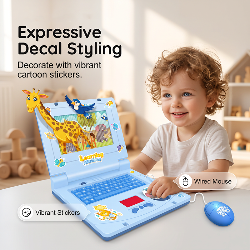 🧸 56% KORTING ✨ Interactieve Kinderlaptop – Leerzaam & Leuk💻